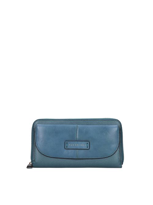 Portafoglio in pelle THE BRIDGE | 017034BXAZZURRO